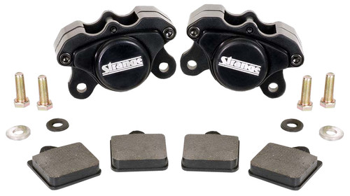 Strange Engineering B1825 Two Piston Caliper Kit with Soft Metallic Pads & Mounting Hardware Strange Engineering B1825 Two Piston Caliper Kit with Soft Metallic Pads & Mounting Hardware
