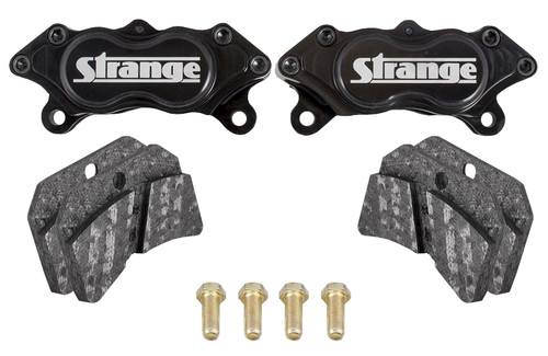 Strange Engineering B5046 Pro Carbon Caliper Kit with Slotted Carbon Brake Pads Strange Engineering B5046 Pro Carbon Caliper Kit with Slotted Carbon Brake Pads