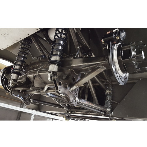 Strange Engineering shocks installed. Strange Engineering shocks installed.