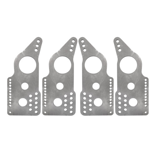 Quarter-Max 410019-3-AS Pro Series 4-Link Housing Brackets for Billet Adjustable Shock Mounts, Mild Steel, 3" Axle Tube Hole Size Quarter-Max 410019-3-AS Pro Series 4-Link Housing Brackets for Billet Adjustable Shock Mounts, Mild Steel, 3" Axle Tube Hole Size