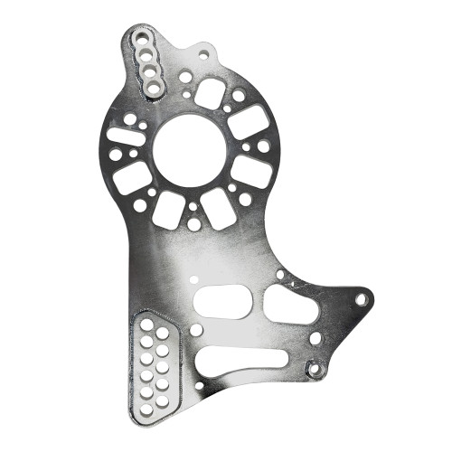 Quarter-Max 201221-2 Strange Modular Extreme Pro Series 4-Link Housing Brackets with Doublers, Welded, Zinc Plated Quarter-Max 201221-2 Strange Modular Extreme Pro Series 4-Link Housing Brackets with Doublers, Welded, Zinc Plated