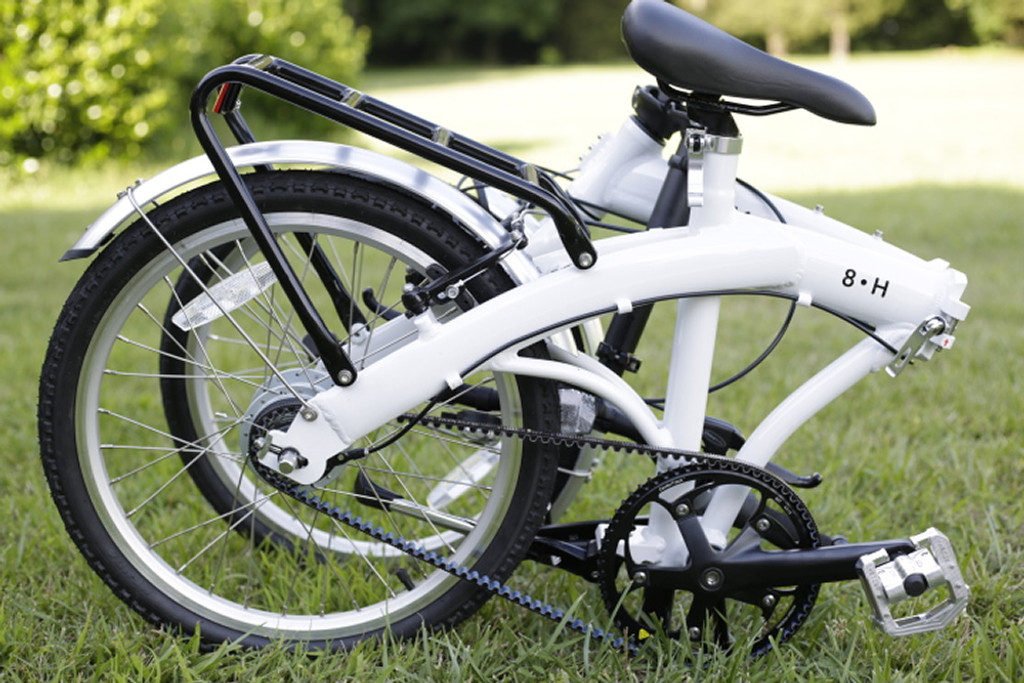 Shimano Nexus 8s internal hub Gates belt drive folding bike