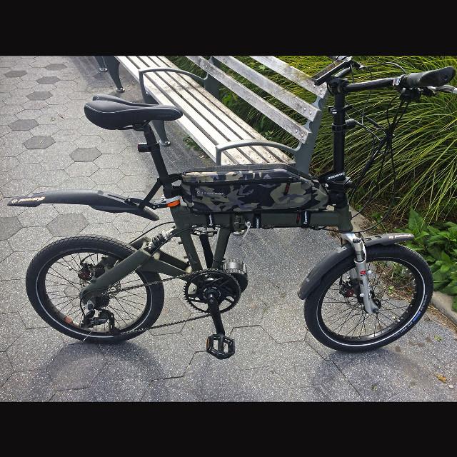 electric folding bike