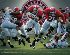 The Blowout - Collegiate Classic 8x10 - Alabama Football vs. Auburn 2008