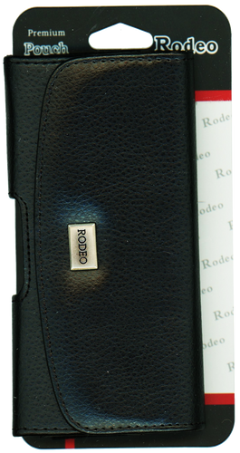 Samsung S7/S6/S6 EDGE/S5/S4/S3 Leather Pouch Metal Logo