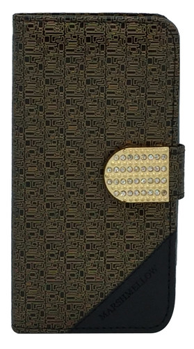 HTC Desire 626s Design Wallet With Bling Gold