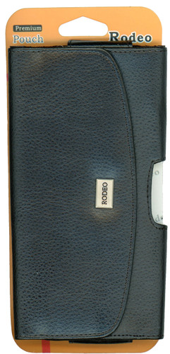 Samsung Mega 6.3 Leather Pouch Metal Logo