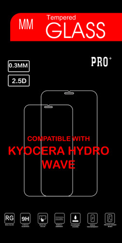 Kyocera Hydro WaveTempered Glass