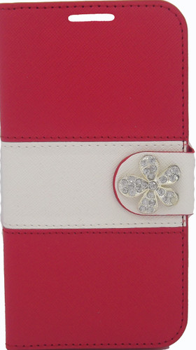 SOLD OUT HTC Desire 510 MM Flower Wallet Red