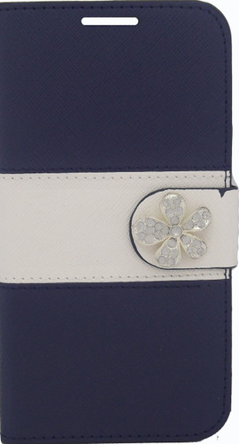 SOLD OUT HTC Desire 510 MM Flower Wallet Navy