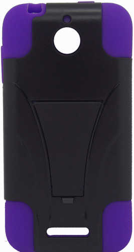 HTC Desire 510 Kickstand Black & Purple