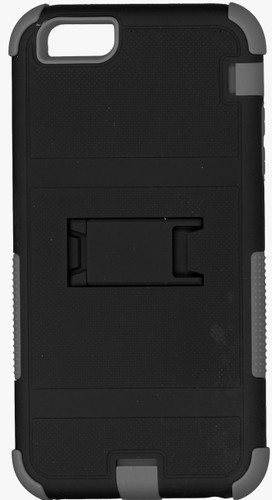 Iphone 6/6S PLUS MM Triple Layer Armor Case With Kickstand Grey