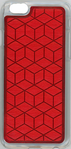 Iphone 6/6S Argyle Bumper Red