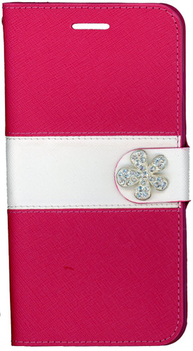 Iphone 6 Plus/6S Plus MM Flower Wallet Pink