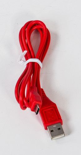 Micro Round USB Cable Red
