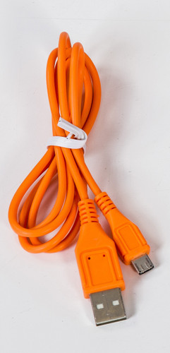Micro Round USB Cable Orange