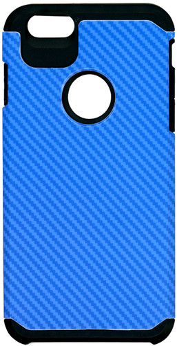 iphone 6 Plus/6S PLUS MM Slim Dura Carbon Fiber Kevlar Blue