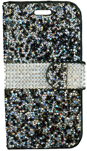 LG K3 MM Jewel Wallet Black