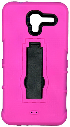 Kyocera Hydro View Armor Horizontal With Kickstand Pink