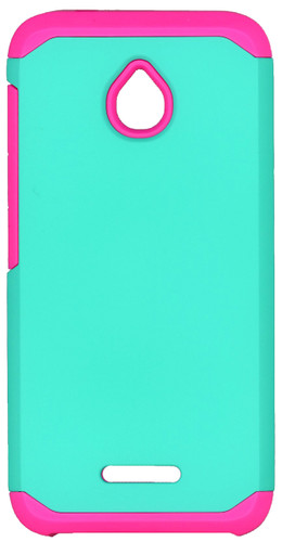 Alcatel Dawn MM Slim Dura Case Green&Pink