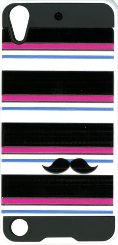 HTC Desire 530 MM Slim Dura Metal Horizontal Moustache