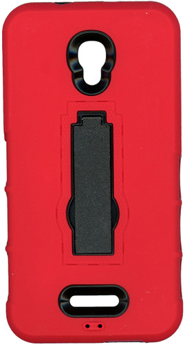 Alcatel Fierce 4 Armor Horizontal With Kickstand Red