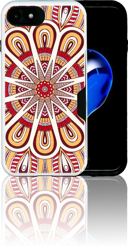 Iphone 7 MM Slim Dura Metal CC Tribal Yellow