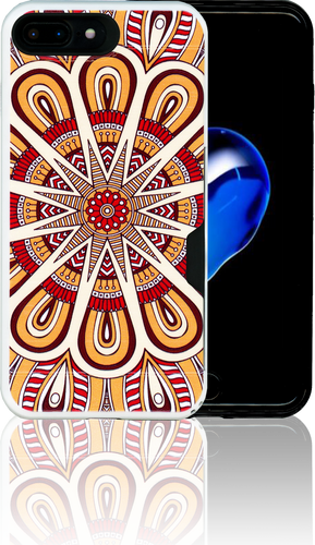 Iphone 7 PLUS MM Slim Dura Metal CC Tribal Yellow