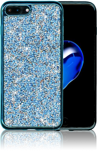 Iphone 7 PLUS MM Tpu Bling Teal
