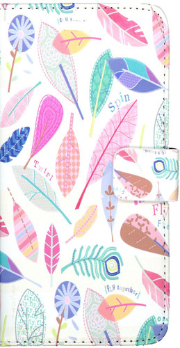 LG Stylo2 PLUS MM 3D Design Wallet Spring Flowers