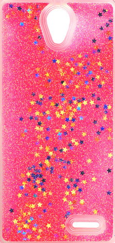ZTE Avid Trio MM Water Glitter With Star Hot Pink