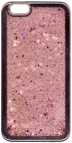 Iphone 6PLUS/6S PLUS MM Electroplated Glitter Case With Stars Rose Gold