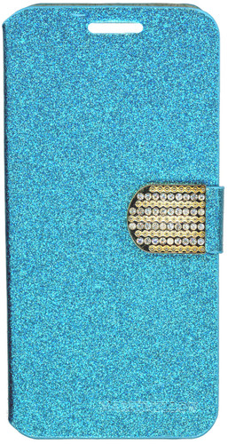 HTC Desire 530 Glitter Bling Wallet Teal