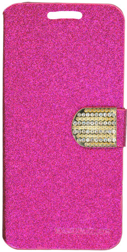 HTC Desire 530 Glitter Bling Wallet Pink