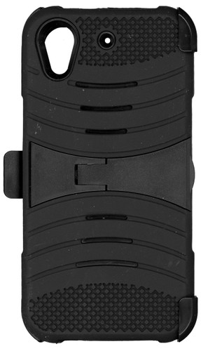 HTC Desire 530 Armor Case with Clip Black