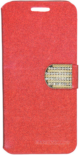 HTC Desire 530 Glitter Bling Wallet Red