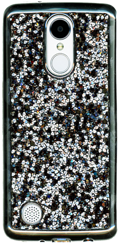 LG Aristo MM Candy Bling Case Black