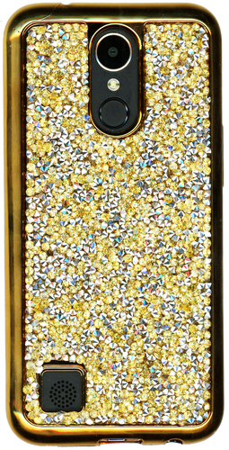 LG K20 PLUS MM Candy Bling Case Gold