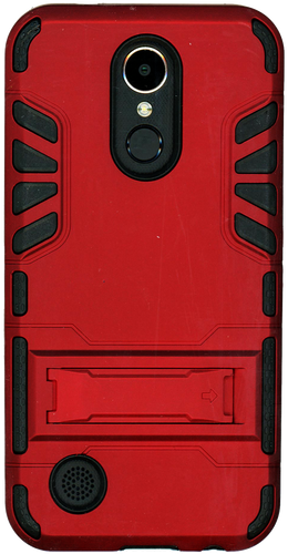 LG K20 PLUS MM Slim Dura With Kickstand Red