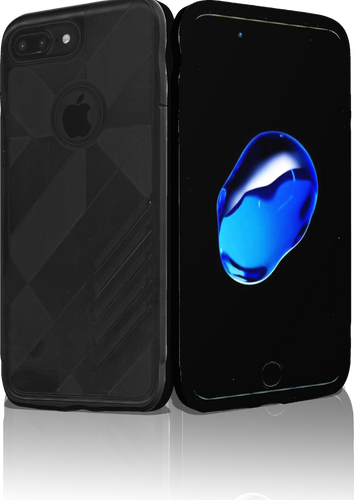 iphone 7 PLUS MM Digital Pattern Black