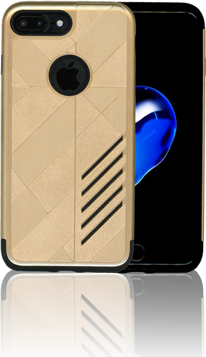 iphone 7 PLUS Digital Pattern Case Gold