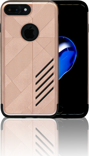 iphone 7 PLUS Digital Pattern Case Rose Gold&Grey