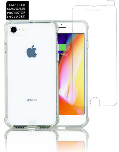 Iphone 7/8 MM Opal Crystal Armor Clear (Tempered Glass Included)