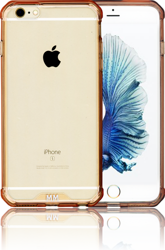 Iphone 6S PLUS MM Opal Crystal Armor Pink(Tempered Glass Included)