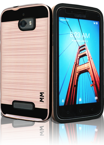 Coolpad Defiant MM Slim Dura Metal Finish Rose Gold