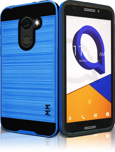 Alcatel A30 Fierce MM Slim Dura Metal Finish Blue