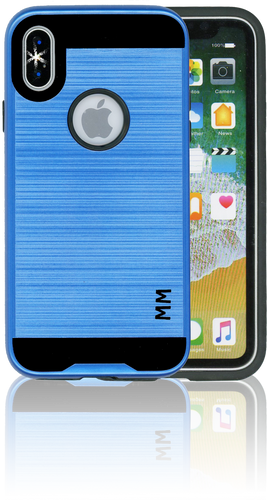IPhone X MM Slim Dura Metal Blue
