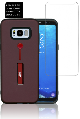 Samsung Galaxy S8 PLUS MM Slim Kickstand Wine