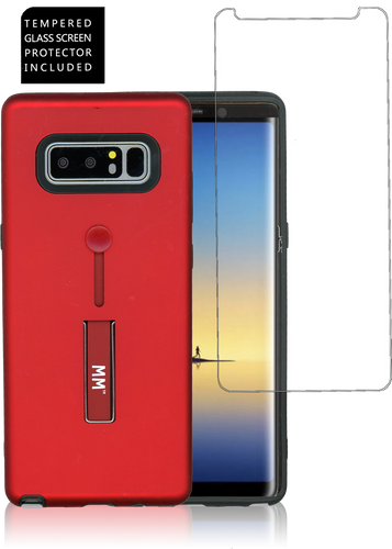 Samsung Note 8 MM Slim Kickstand Red