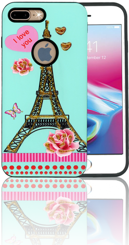 Iphone 7 PLUS/8 PLUS MM 3D Paris Love